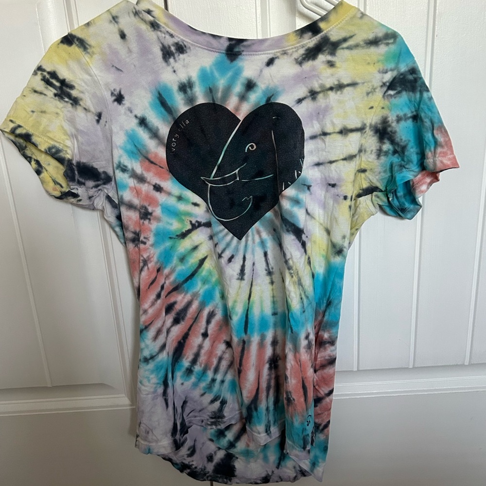 ivory ella tie dye tshirt